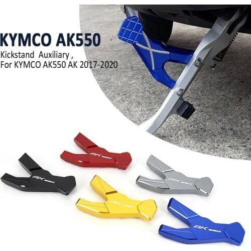 For KYMCO AK550 AK 550 2017-2019 2020 Fashion Accessories Motorcycle CNC Kickstand Side Column auxiliary Seat Fast&Free shipping