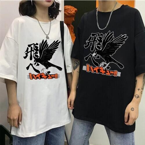 Anime Haikyuu shirt Printed men T shirt Fashion cool confortable mens Tshirt casual t-shirt for funny hip hop t shirts