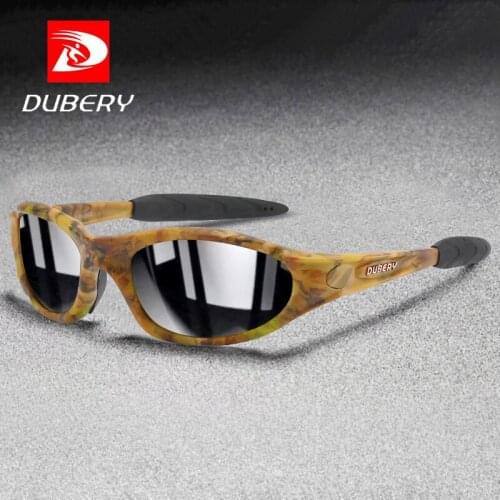 DUBERY Brand Mens Polarized Sunglasses UV400 Lens 100% Blocking Harmful Glare Fashion Sports Outdoor Style D781
