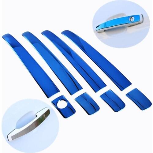 For Chevrolet Sail 2015 2016 2017 2018 Sail 3 Luxurious Stainless Steel Door Handle Cover Trim Accessories Sticker Car Styling