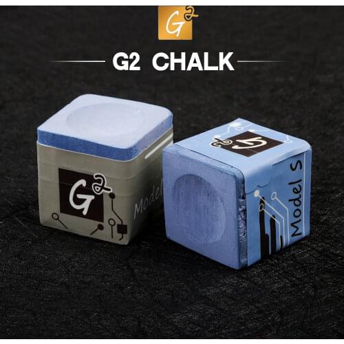 Original Japan G2 Chalk Blue Color Model F/S 1 Pcs Billiards Pool Cue Stick Chalks Snooker Cue Fine Powder Billiards Accessories