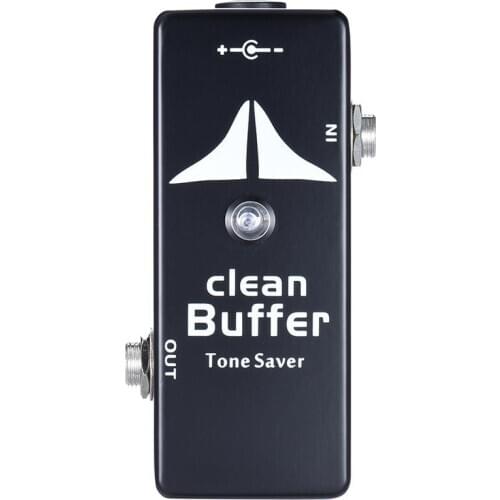MOSKY Clean Buffer Mini Single Guitar Effect Pedal Tone Saver True Bypass Zinc-aluminium Alloy Body Guitar Parts & Accessories