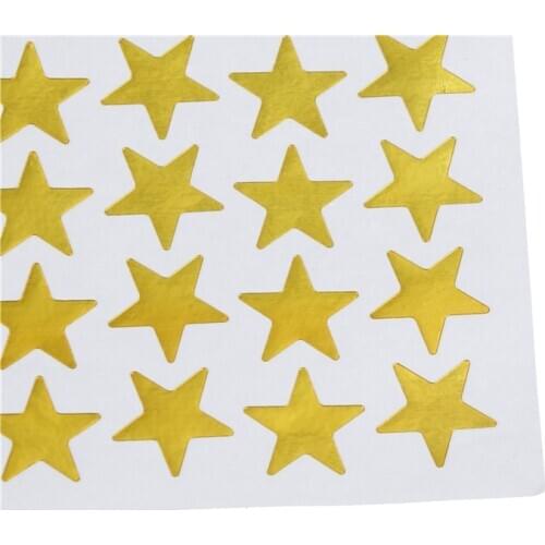 10pcs Lovely Star Sticker Teacher Label Reward For Children Kid Students Gift School Supplies