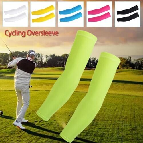 2019 New Outdooor Cycling Running Viscose Fiber Arm Sleeve Cover Protective UV Solar Protection Cuff Oversleeve