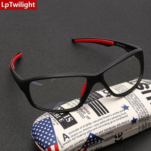 LpTwilight computer glasses anti-blue blocking filter reduces eye fatigue glasses frame transparent lens game glasses goggles