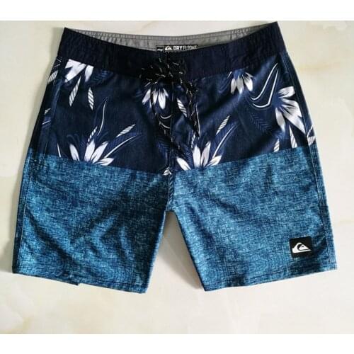 Quiksilver Bermuda Summer Swimwear Men Swimsuit Swimming Trunks Mens Swim Briefs Beach Shorts Surf Board -40