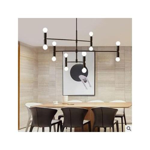 Nordic post-modern creative personality art living room bedroom cafe designer model room fashion LED chandelier