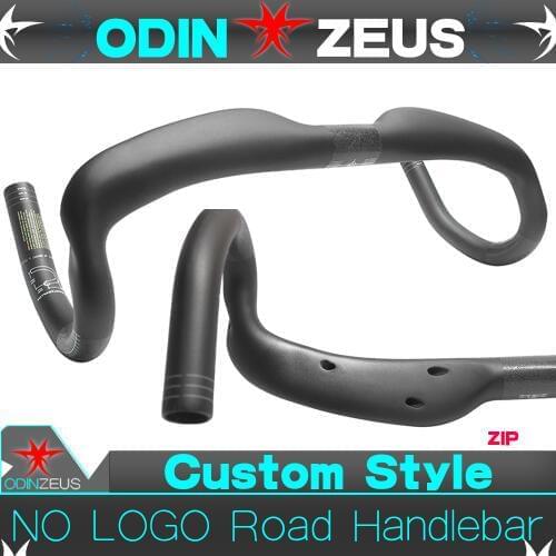 2019 New style NO LOGO Ultra-light superstrong Road Bicycle Handlebar Bent Bar 31.8mm*400/420/440mm WB280 Free ship