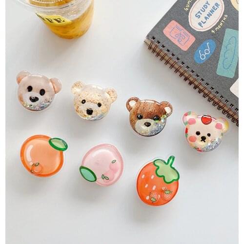 Universal Mobile Phone Holder Stand Grip Tok for IPhone Samsung Huawei Foldable Finger Ring Support Stand Telephone Accessories