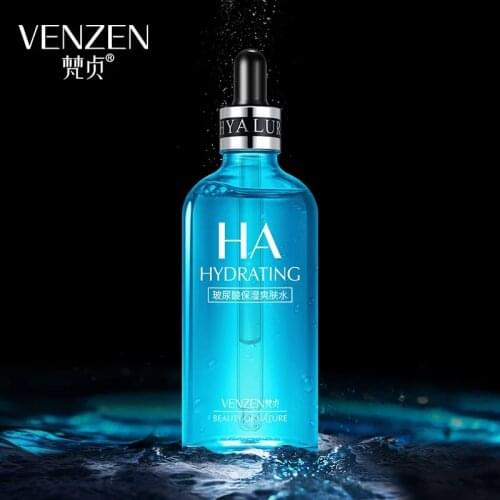 VENZEN Snail Caviar 100ml Essence Liquid Whitening Oil Control Anti Acne Spot Shrink Pores Ampoule Regenerative Serum Skin Care