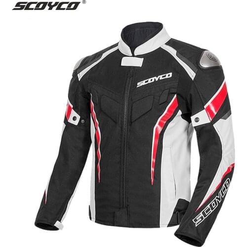 Spring and Autumn SCOYCO Motorcycle Riding Jacket Man Reflective Motocross Chaqueta Protective Gear Clothing Racing Knight suit