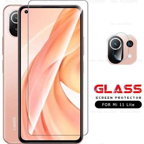 For xiaomi mi 11 lite protective glass for xiaomi mi11 lite light mi 11lite screen protector xiaomi11lite safety glass film