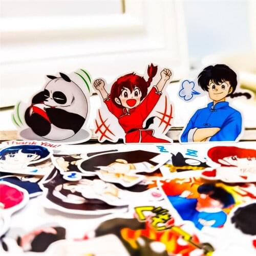 40pcs Cartoon Japanese anime characters album Scrapbook waterproof decoration stickers DIY Handmade Gift Scrapbooking sticker