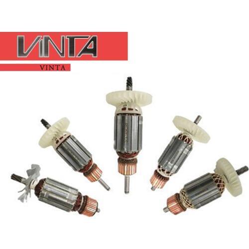 Free Shipping!AC220V-240V Electric Impact Drill Rotors 6/7/8/11 Teeth Steel Cutting Machine Rotor Hammer Armature Accessories