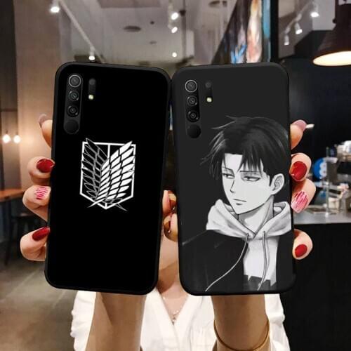 Anime Japanese attack on Titan Phone Case For xiaomi Redmi 5 5A plus 7A 8 note 2 3 4 5 5A 6 7 GO K20 A2