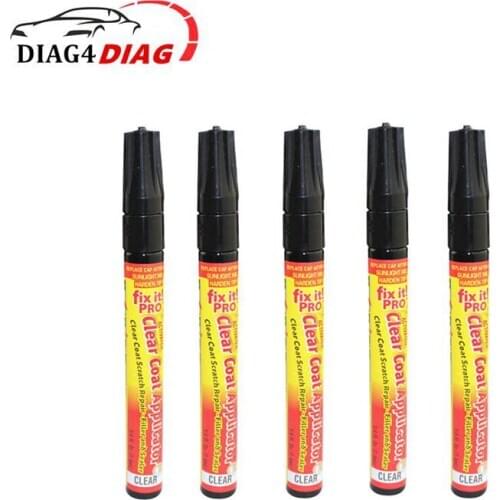 1-5pcs Universal Car Clear Scratch Pen Fix It PRO Clear Coat Applicator Safe Use of Scratch Repair Filler & Sealer Paint Pen