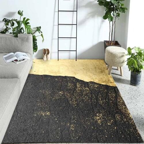 Customize abstract Light luxury retro tatami rug decoration carpet printed non-slip carpet Living room hotel home decoration mat