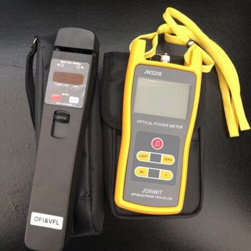 JOINWIT JW3208 Optical Power Meter JW3208A Portable -70~+6dBm+JW3306D Live Fiber Identifier Optical Fiber Identifier