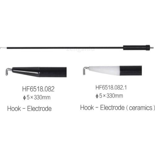 Laparoscopic Surgical Instrument Unipolar L-shaped Surgery Electrode Medical Electric Hook Electrocoagulation Equipment Teaching