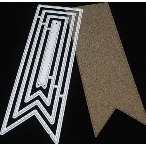 Ribbon Metal Cutting Dies Stencil DIY Scrapbooking Album Stamp Paper Card Embossing Decor Crafts cutting dies