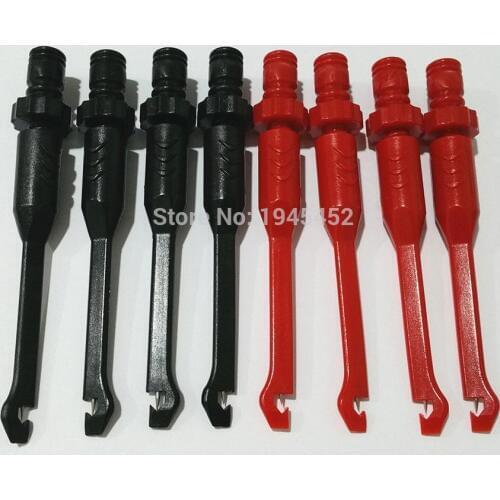 New Piercing Test Clip with 4mm Banana seat Heavy-Duty Insulation Piercing Probe Automotive test Clip with back probe