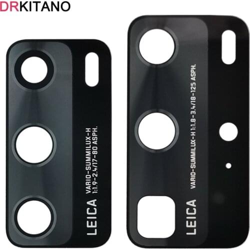 For Huawei P40 Pro Rear Camera Lens Glass For Huawei P40 Pro Plus+ Back Camera Lens With Adhesive Tape Repair Parts