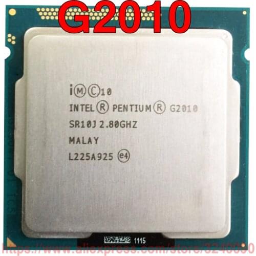 Original Intel CPU PENTIUM G2010 SR10J Processor 2.80GHz 3M Dual-Core Socket 1155 free shipping speedy ship out