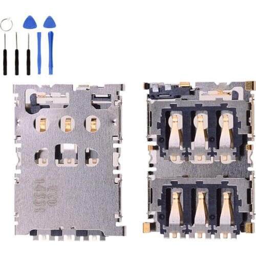SIM Card Connector sim Socket Holder SIM Card Slot Socket Repair Kit Gift FOR Htc DESİRE 500