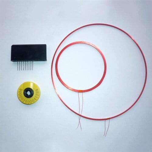 RFID Card Reading Module Remote 134.2K ID Card TI HDX Tag Glass Tube FDX-A FDX-B RI-TRP-DR2B Red EM4305 HITAG256 TK4100 EM4001