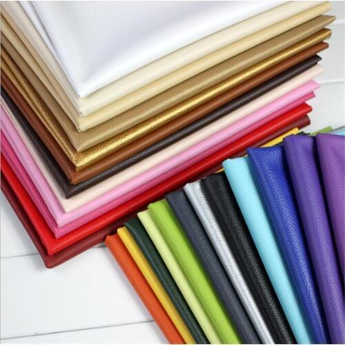 Syunss nice big lychee PU synthetic leather Fabric, Faux Leather Fabric for Sewing,PU artificial leather for DIY bag material