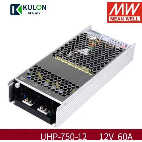 Taiwan Meanwell Uhp-750 Series 12v/24v/36v/48v Ultrathin Exceed Narrow Active Type Pfc Switching Mode Power Supply