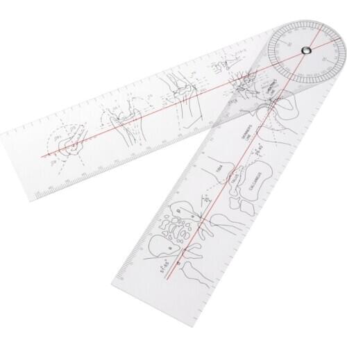 Goniometer Angle Ruler Rule Joint Orthopedics Tool Instruments Plastic Y98E
