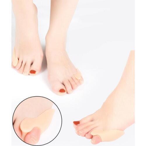 Feet protector Silicone Gel Toe Separator Bunion Guard Little Toe Bunion Guard Foot Hallux Valgus for Women MR041