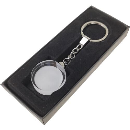 10 PCS Crystal Keychain Thermal Transfer Pendant Car Pendant Glass Painting Keychain Oval ,Round, Heart Shape Crystal Blank