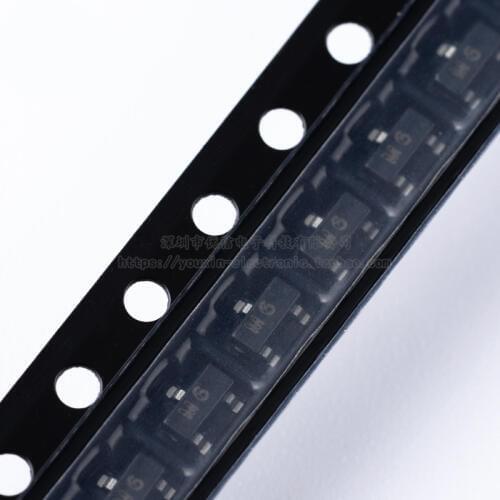 100pcs / 1 lot Original S9015 silk screen M6 SOT-23 PNP -45V / 100mA SMD transistor