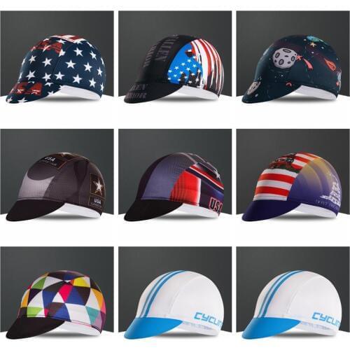 2019 Cycling Caps Sport Bike Headband Caps Hat Men Women Cycling UV Sun Hat Equipment Helmet Wear Multi-color Bandana Pirate