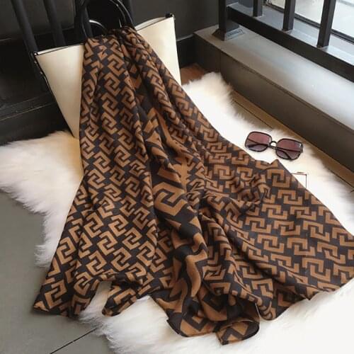 2020 Brand Autumn winter women beach quality shawl cotton scarf lady fashion scarves bandana pashmina wrap hijab muffler