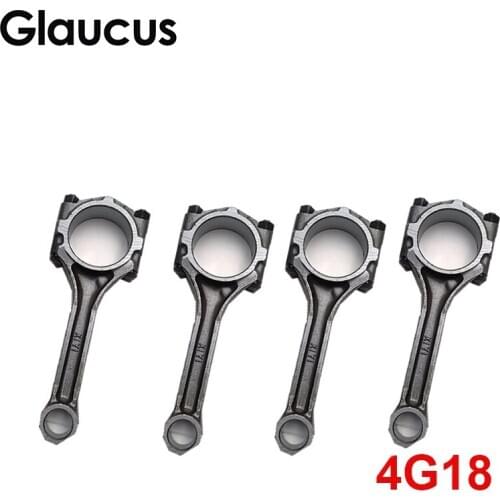 4pcs 4G18 engine connecting rod conrod con rod for Mitsubishi LANCER LING/kuda/sparce star/colt plus 16v 1.6L 1584CC MD312667
