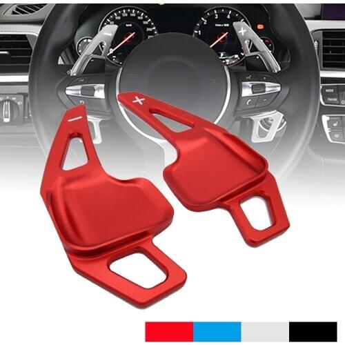 Aluminum Auto Car Steering Wheel Shift Paddle Blade Shifter Extension For BMW 3 4 5 6 Series F10 F30 i8