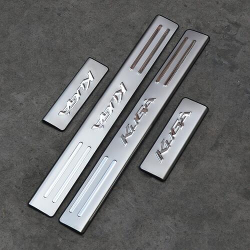 Car accessories Stainless Steel Side Door Scuff Plate Door Sill Trim Fit For Ford Kuga Escape 2012 2013 2014 2015 2016 2017