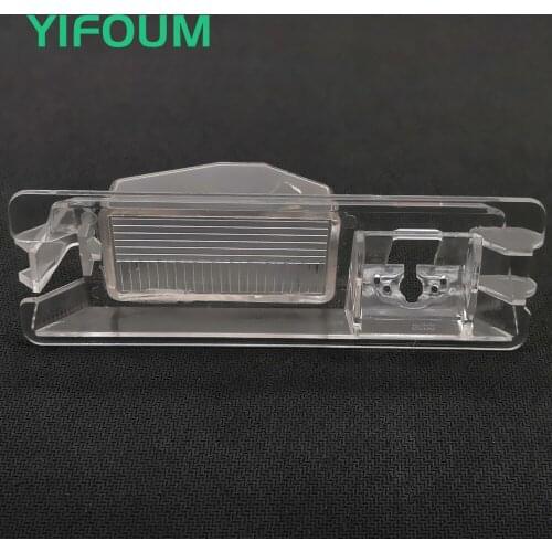 YIFOUM Car Rear View Camera Bracket License Plate Light Housing Mount For Nissan March Micra/Renault Pulse Logan Sandero Stepway
