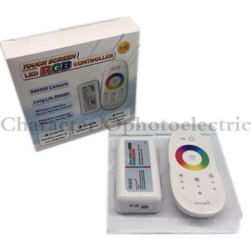 2.4G RF Wireless full touching screen LED RGB Remote Controller 12V/24V WiFi Compatible for 5050/3528 RGB led strip