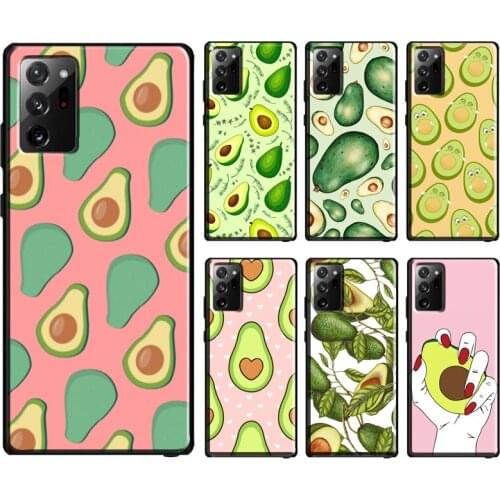 Avocado Collage Case For Samsung Galaxy S21 Ultra S20 FE S10e S8 S9 S10 Note 20 Note 10 Plus Back Cover