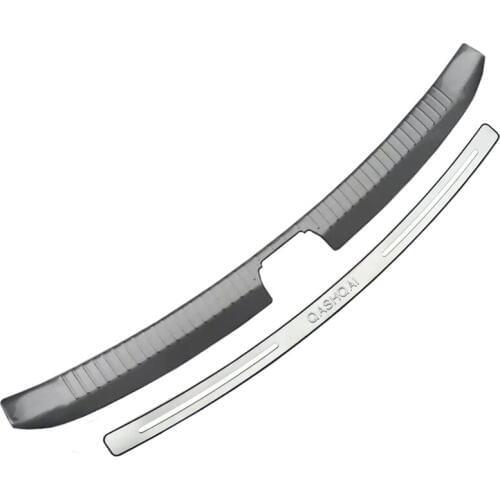 For Qashqai2008 2009 2010 2011 2012 2013 2014 2015High quality stainless steel rear windowsill panel,Rear bumper Protector Sill