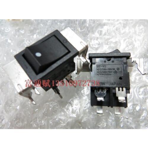 Import Japan EDK ship type switch SE-W2P2A-O1BBM 4 foot side by boat type warping switch