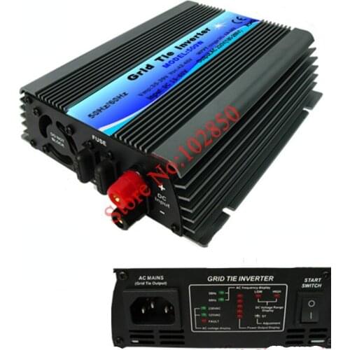 500W mppt grid tie solar inverter,pure sine wave power inverter ,22-60V DC input,120/230V AC output,CE,free shipping