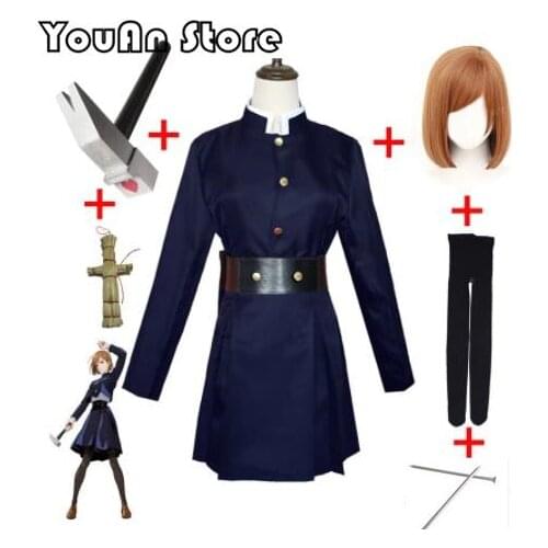Jujutsu Kaisen Nobara Kugisaki Cosplay Costume hammer with nail Accessorie