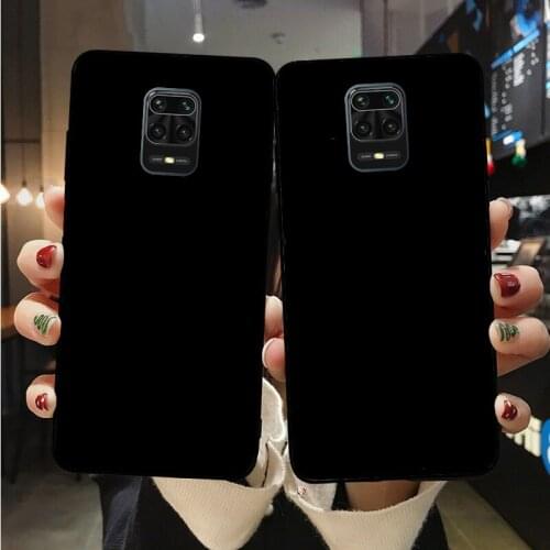Fashion Dragon Black Silicone Phone Case For Mi10 Mi9T MiA2 MiA3 Mi11 Pro Lite Ultra Redmi Note 6 7 8 8T 9 9S 9ProMax