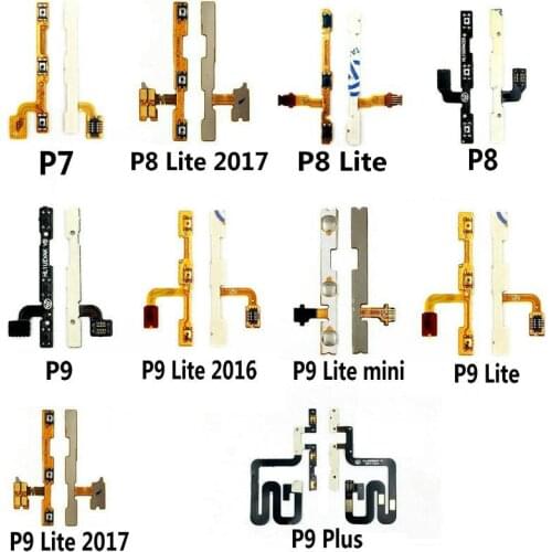 New Power on/off & volume up/down buttons flex cable Replacement for Huawei P7 / P8 / P8 Lite / P9 Lite Plus mini 2017 2016
