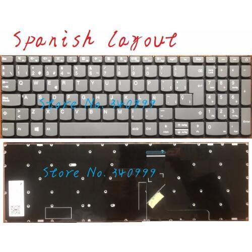 Original New for Lenovo IdeaPad 320-15ABR 320-15IAP 320-15AST 320-15IKB 320-15ISK black spanish Latin Keyboard